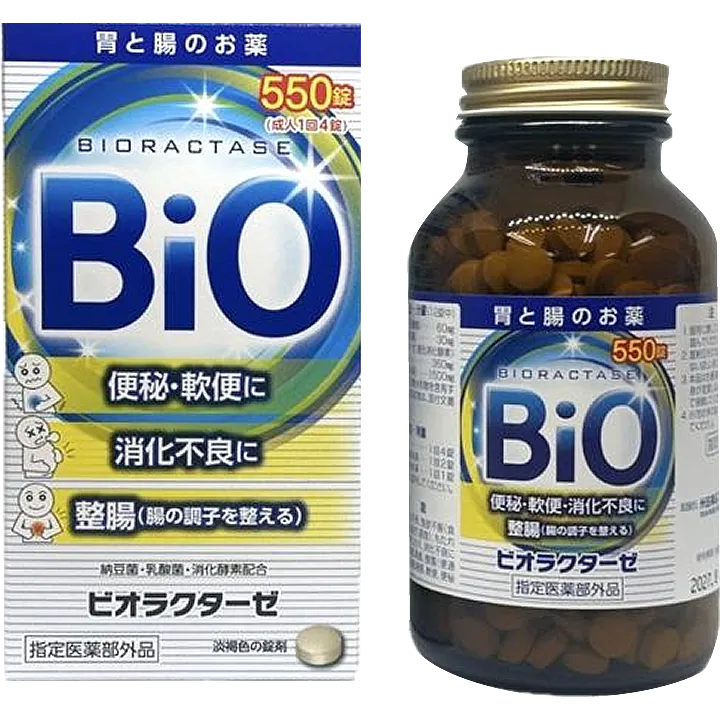 ビオラクターゼD 550錠